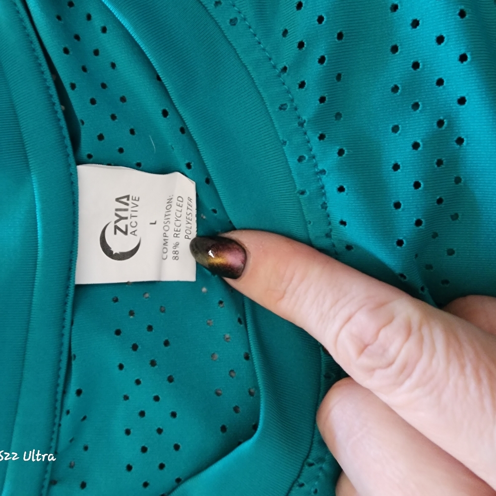 Zyia long sleeve turquoise
